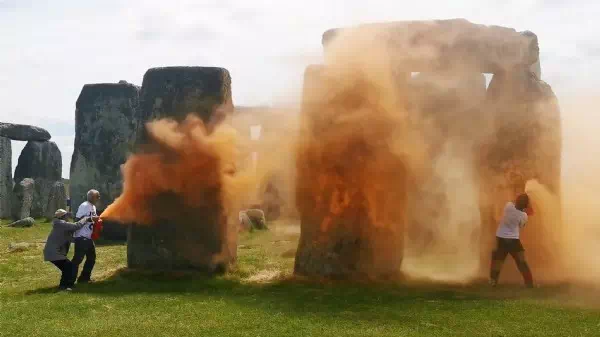 „Keine Schäden“ - Stonehenge ist nach Farbattacke wieder sauber