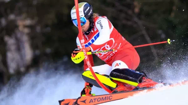 Slalom in Wengen - McGrath nach Lauf 1 vorne, Feller in Lauerposition