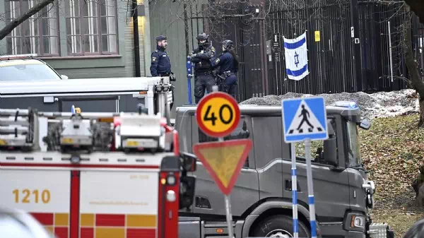 Alarm in Stockholm - Scharfe Handgranate vor israelischer Botschaft