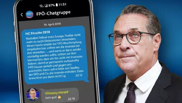 Aus dem U-Ausschuss - Inserate und Russen: Neue brisante FPÖ-Chats