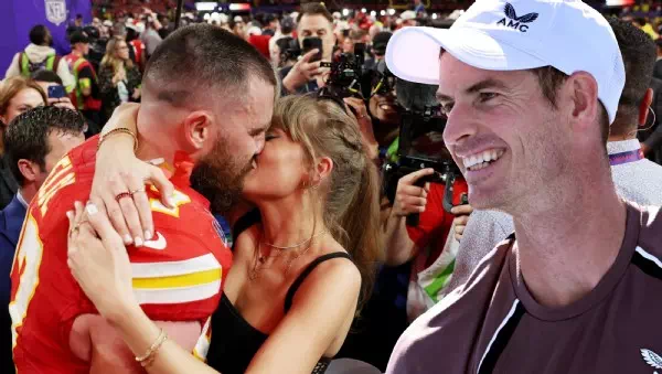 Jubel nach Buhrufen - Swift küsst Kelce - und Murray sorgt für Lacher