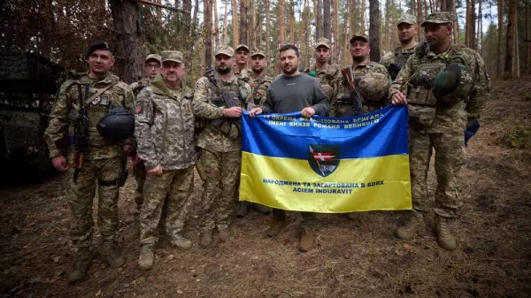 Selenskyj erklärt: - Fremde Soldaten können Staatsbürger werden