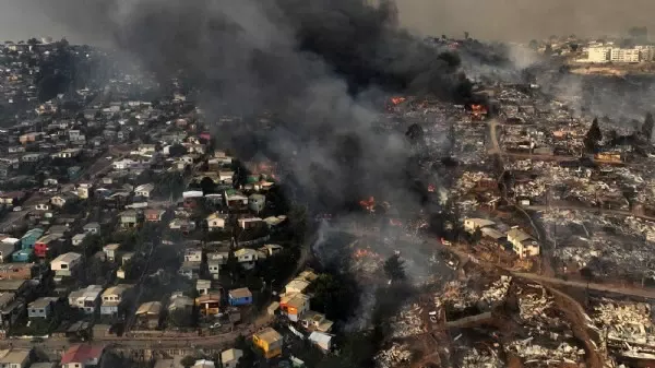 Hunderte Brände toben - Waldbrände in Chile forderten Dutzende Tote