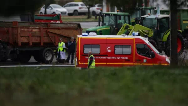 Von Auto überfahren - Landwirtin bei Bauernprotest in Frankreich getötet