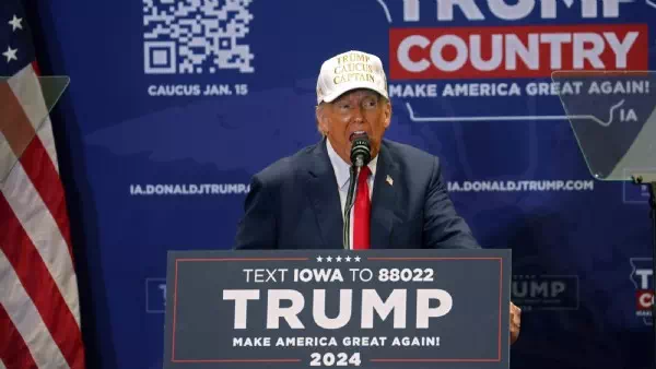 Klima-Rowdys störten - Republikaner-Vorwahl: Umfragen sehen Trump vorne