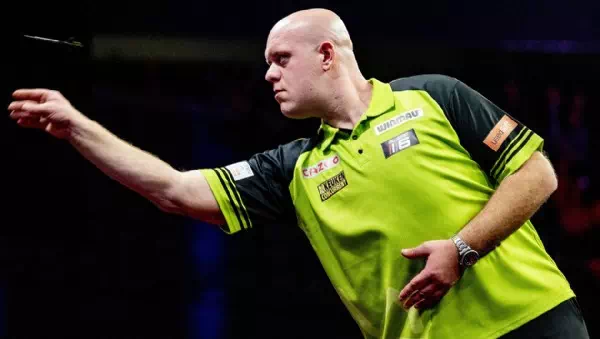 Darts-WM   - Paukenschlag! Top-Favorit Van Gerwen ausgeschieden