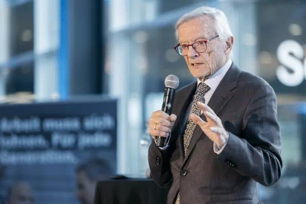 Schüssel zu Gast - „Nichts ist perfekt – auch nicht die EU“
