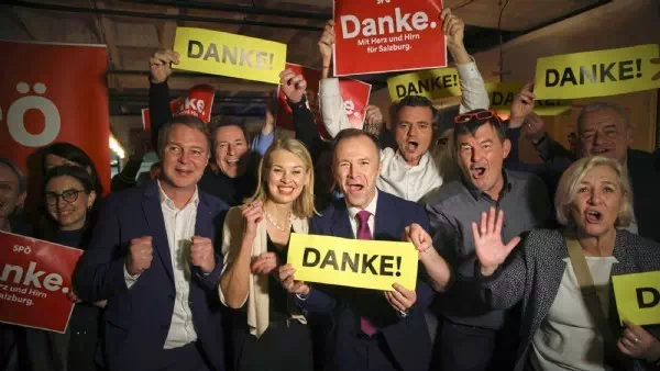 Party in Salzburg - So feierte neuer SPÖ-Stadtchef seinen Wahl-Sieg
