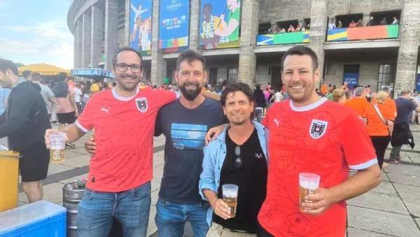 Berlin-Viertelfinale - ÖFB-Fans bei EM live dabei und zugleich im Pech