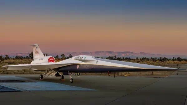 Fliegt ganz ohne Knall - NASA zeigt neuen Überschall-Passagierjet X-59