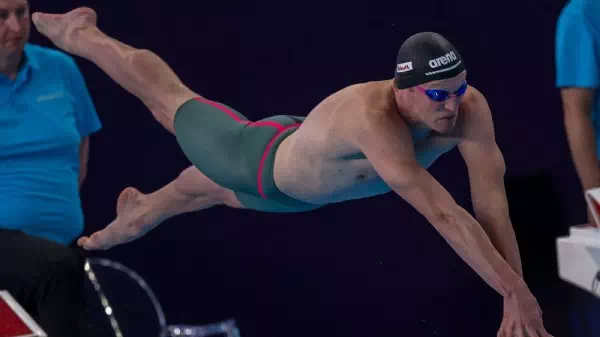 Schwimmen   - Auböck bei WM in Doha über 400 m Kraul Achter!