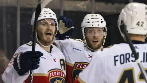 NHL-Play-offs: - Florida startet mit Auswärtssieg ins Halbfinale