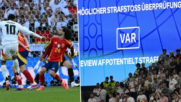 „Unnötiges Risiko“ - Deutsche Elfer-Wut: Pikantes Detail um VAR-Schiri