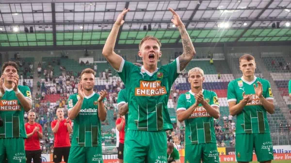 „Energie ein Wahnsinn“ - Rapid: „Neue“ Heimat ist endlich auch eine Festung