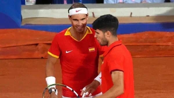 Tennis bei Olympia - Nadal und Alcaraz verzücken Fans erstmals als Duo