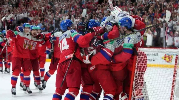 Eishockey - WM-Halbfinale fixiert! Gastgeber Tschechien jubelt