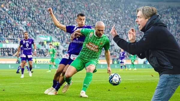 Veilchen zittern - Austrianer sind auf Hilfe von Rapid angewiesen