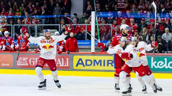 Klare Angelegenheit - Salzburg knackt den KAC mit 6:2 – und ist Meister!