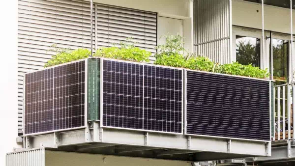Neues Gesetz - Ab September freie Fahrt für Balkon-Kraftwerke