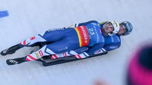 Rodel-Doppelsitzer - Steu/Kindl holen sich den Gesamtweltcup
