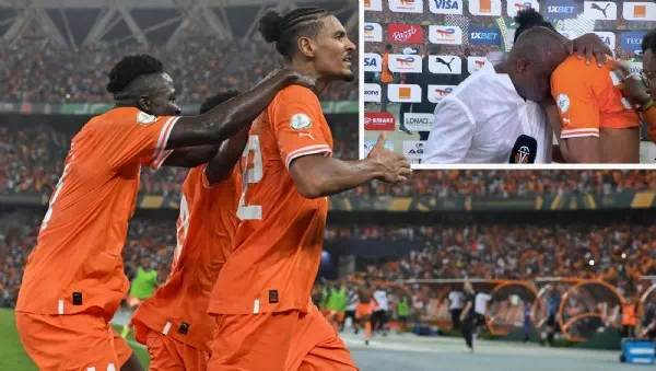 Triumph bei Afrika-Cup - Rührende Szene! Tränen bei Final-Held und Reporter