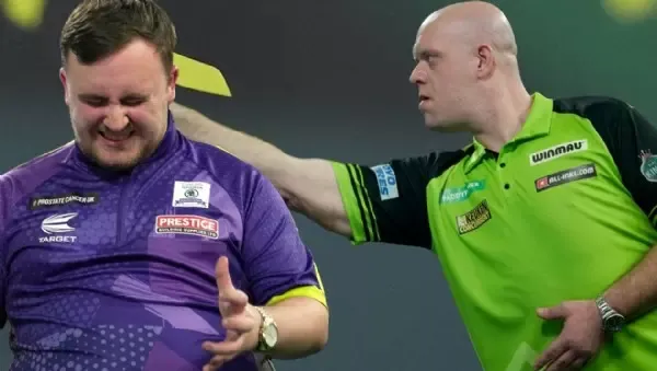 Packendes Finale - Lauf zu Ende: Van Gerwen stoppt Wunderkind Littler