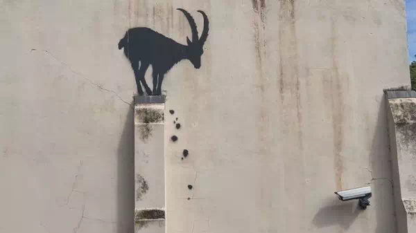 Rätseln um Bedeutung - Neues Kunstwerk von Banksy in London aufgetaucht
