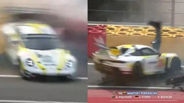 Kollege von Bachler - Horror-Crash von Porsche überschattet Spa-Quali!