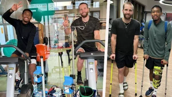 „Rehab-Buddy“ - Alaba und Schwarz arbeiten gemeinsam am Comeback