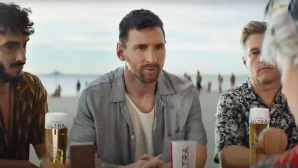 Teure Werbung - Superbowl: 60 Sekunden Messi mit Bier für 14 Mille