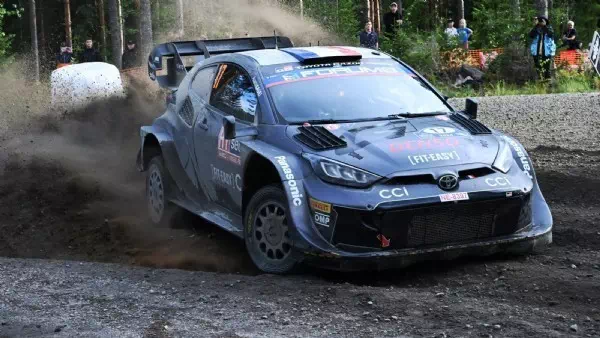 Rallye-WM    - Toyota-Ass Sebastien Ogier triumphiert in Finnland