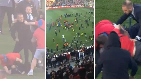 Fan-Eklat in Pilsen - Cupfinale eskaliert: Ausschreitungen in Tschechien