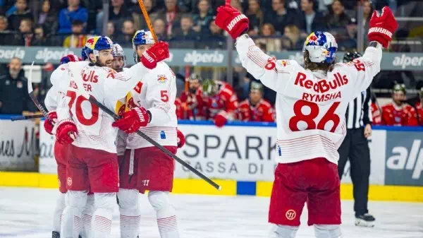 Eishockey-Liga   - 4:1 in Bozen! Salzburg erzwingt Halbfinal-Showdown