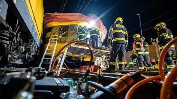 Kollision auf Strecke - 4 Tote, 23 Verletzte bei Zugunglück in Tschechien