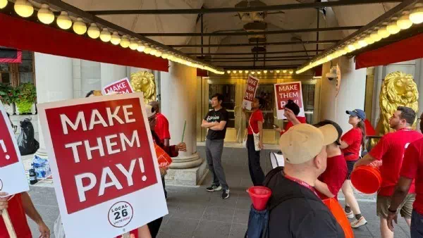 „Make them pay!“ - 10.000 in US-Hotelindustrie legten Arbeit nieder