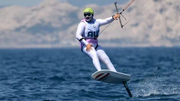 Medaille winkt - Kitesurf-Finale mit Valentin Bontus verzögert sich