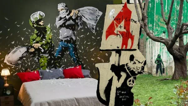 Werke unterm Hammer - So lässt Banksy unsere Künstler vor Ideen sprühen