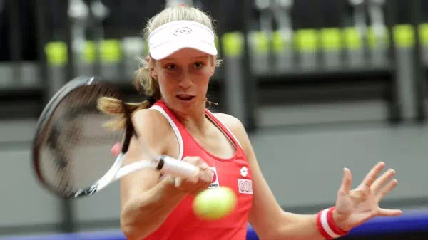 Nach hartem Kampf   - Kraus verliert in 1. Runde von Cluj gegen Pliskova