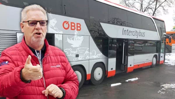 Wirbel um fehlendes WC - ÖGB-Chef: „Auch Busfahrer müssen einmal aufs Klo“