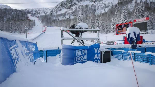 Erneute Schneefälle - Auch zweiter Super-G in Val di Fassa abgesagt!