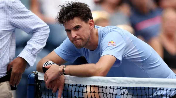 Tennis-Ass im Pech   - Lebensmittelvergiftung! Zwangspause für Thiem