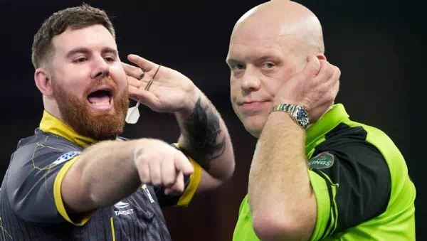 WM-Topfavorit draußen - War Hamburger schuld am Aus von Van Gerwen?