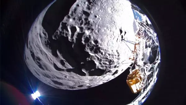 Lander „Odysseus“ - Erste kommerzielle Mondlandung: Bilder sind da!