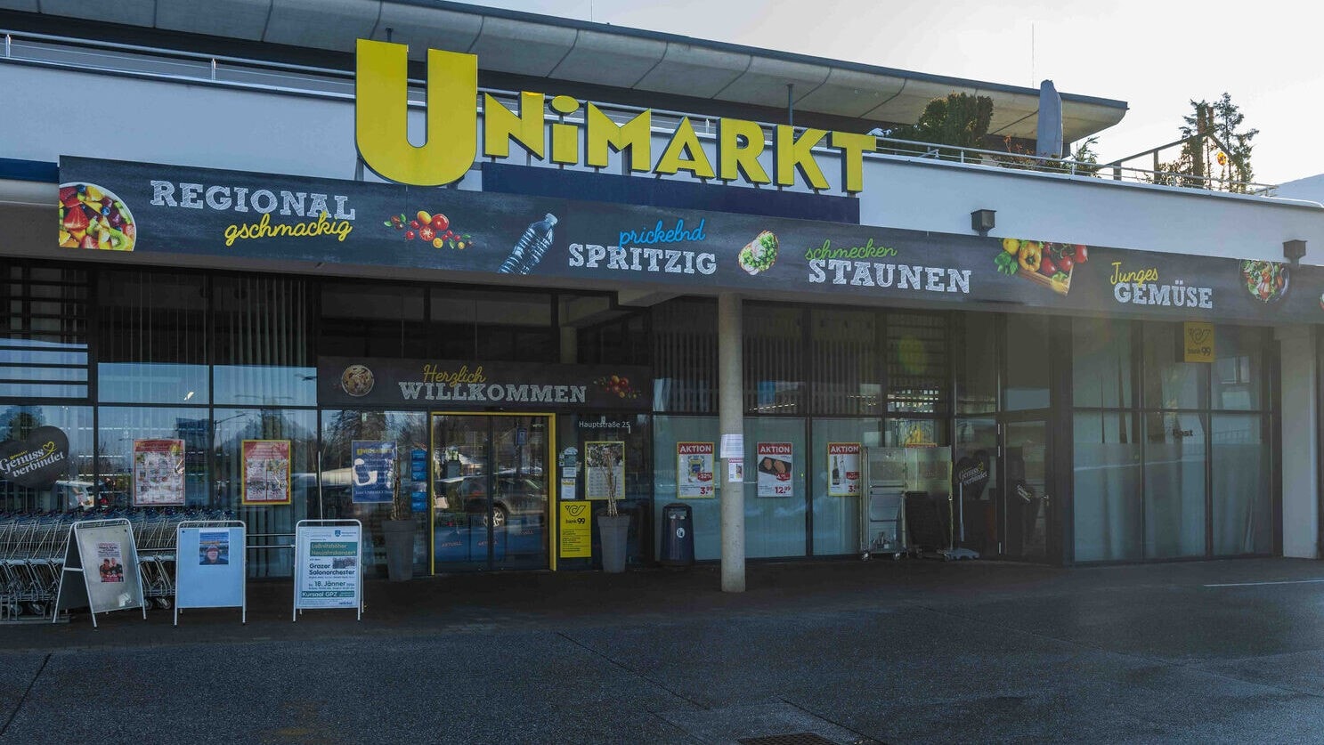 Unimarkt-Rückzug: Schicksal von 7 Filialen ungewiss