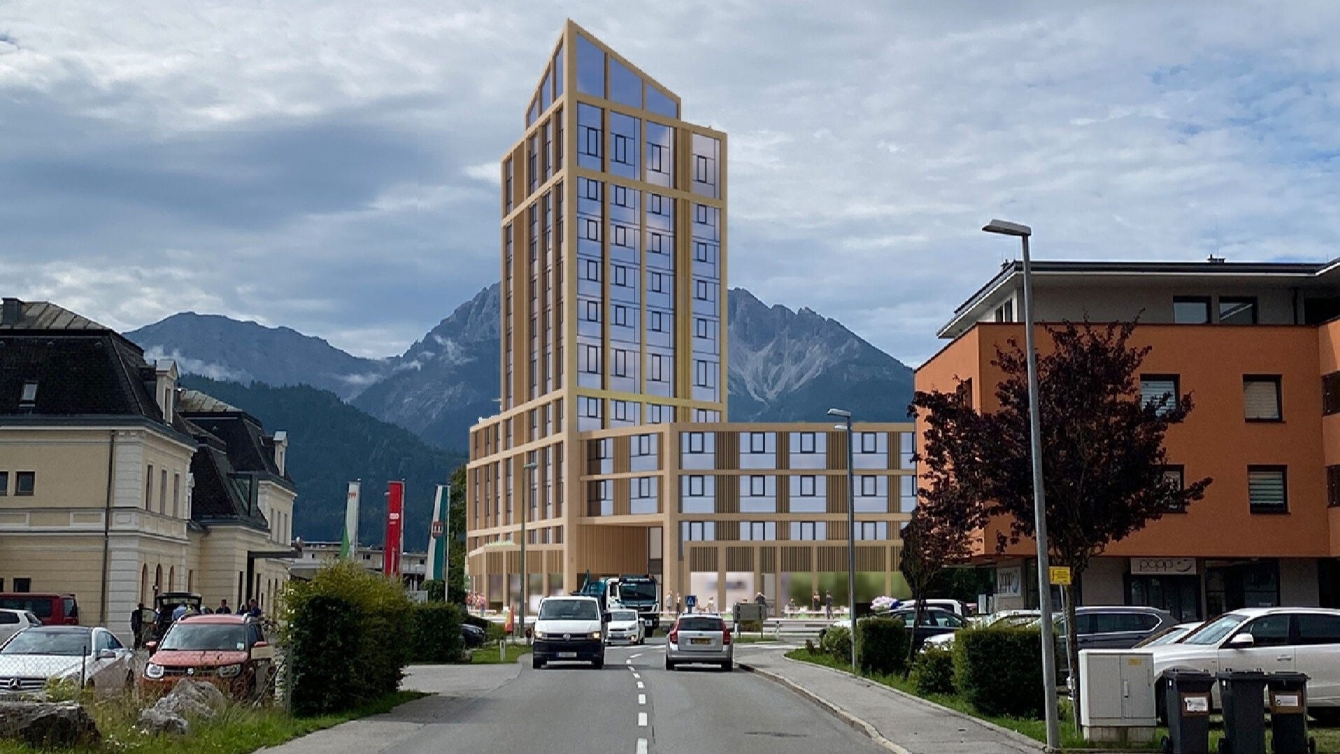 Reutte erhält erstes Hochhaus: Cityhotel 2027 eröffnet!