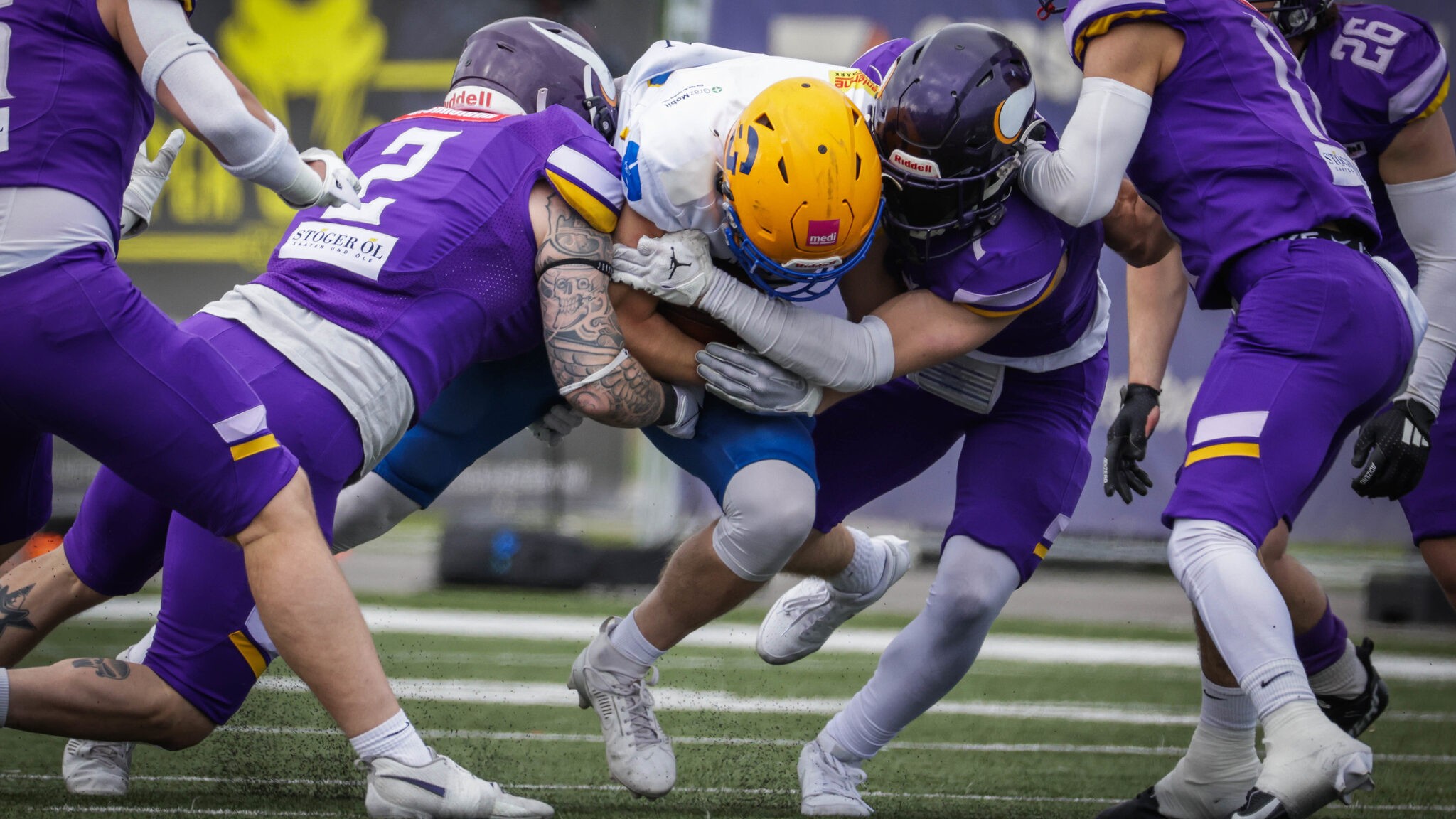 „AFL-Halbfinale: Giants gegen Vikings im Fokus“