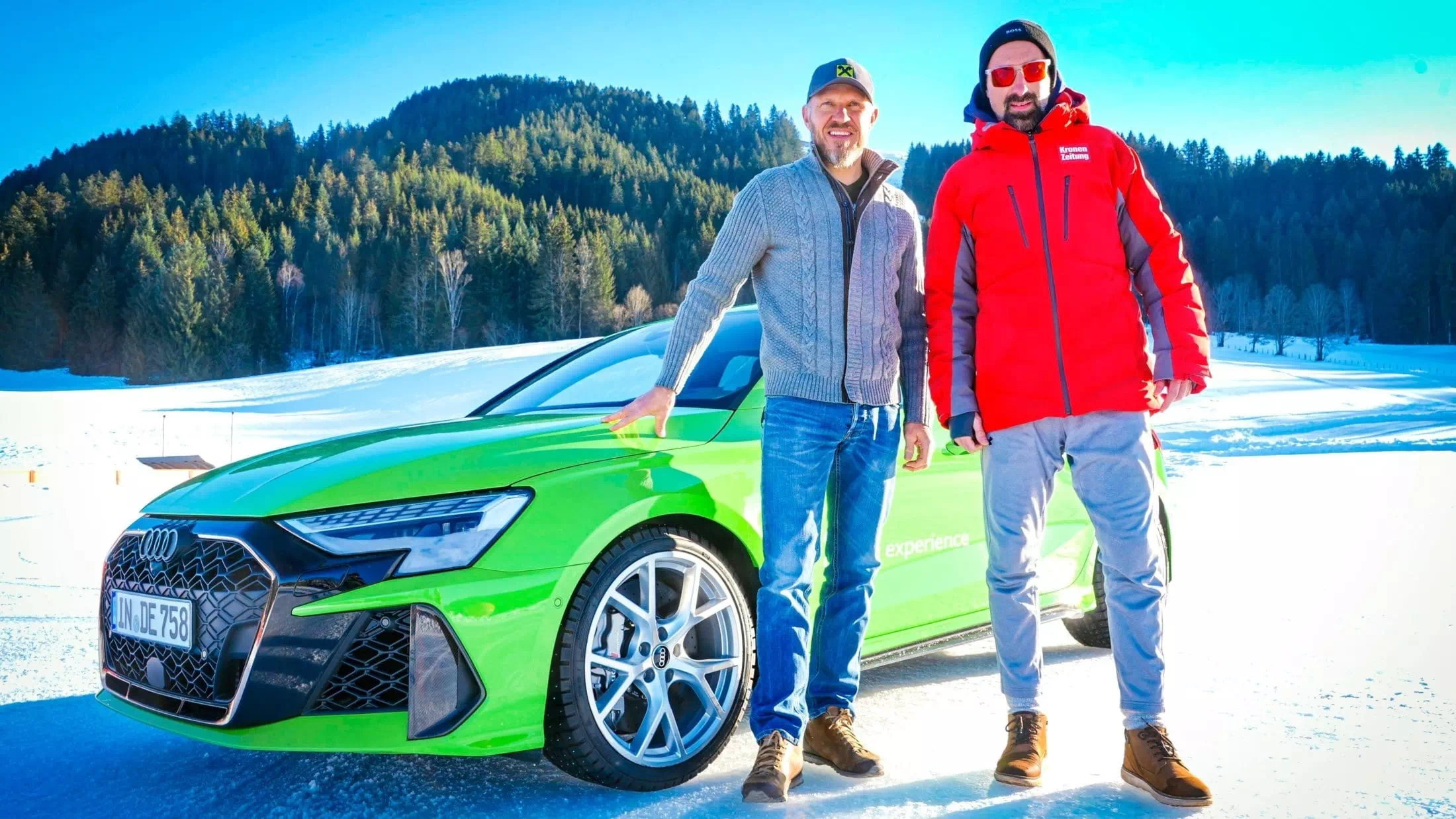 „Hermann Maier: Ski-Nation im Audi RS3 erleben“