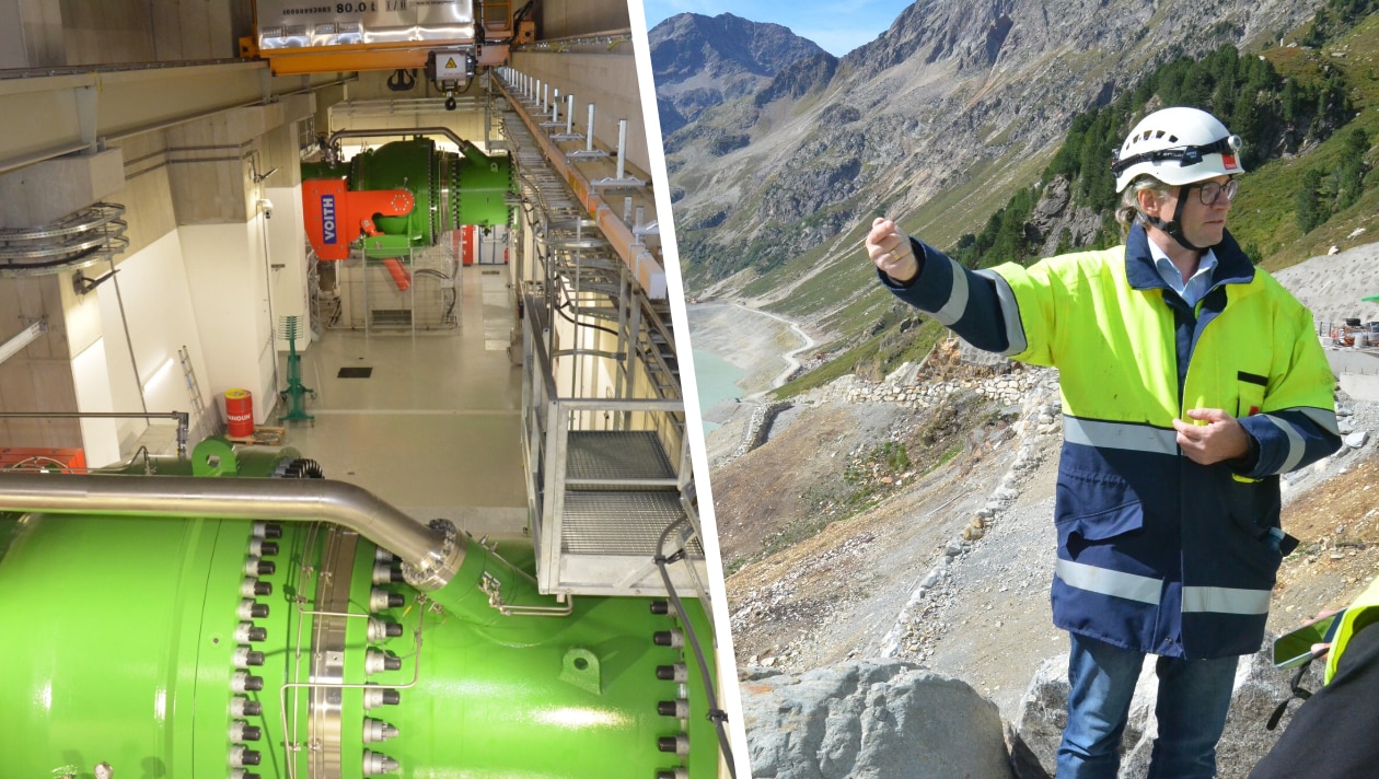 „Tag der offenen Baustelle am Kraftwerk Kühtai“