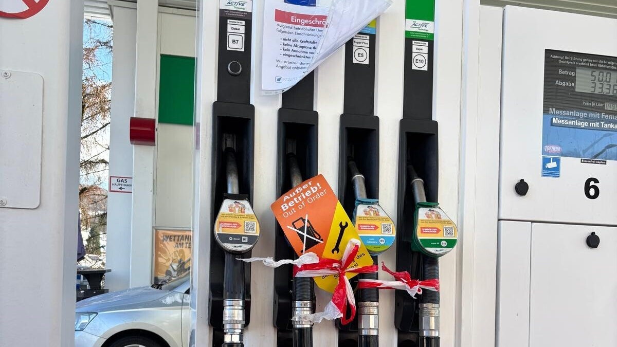 Tankstellenverkauf nach Stiglechner-Insolvenz