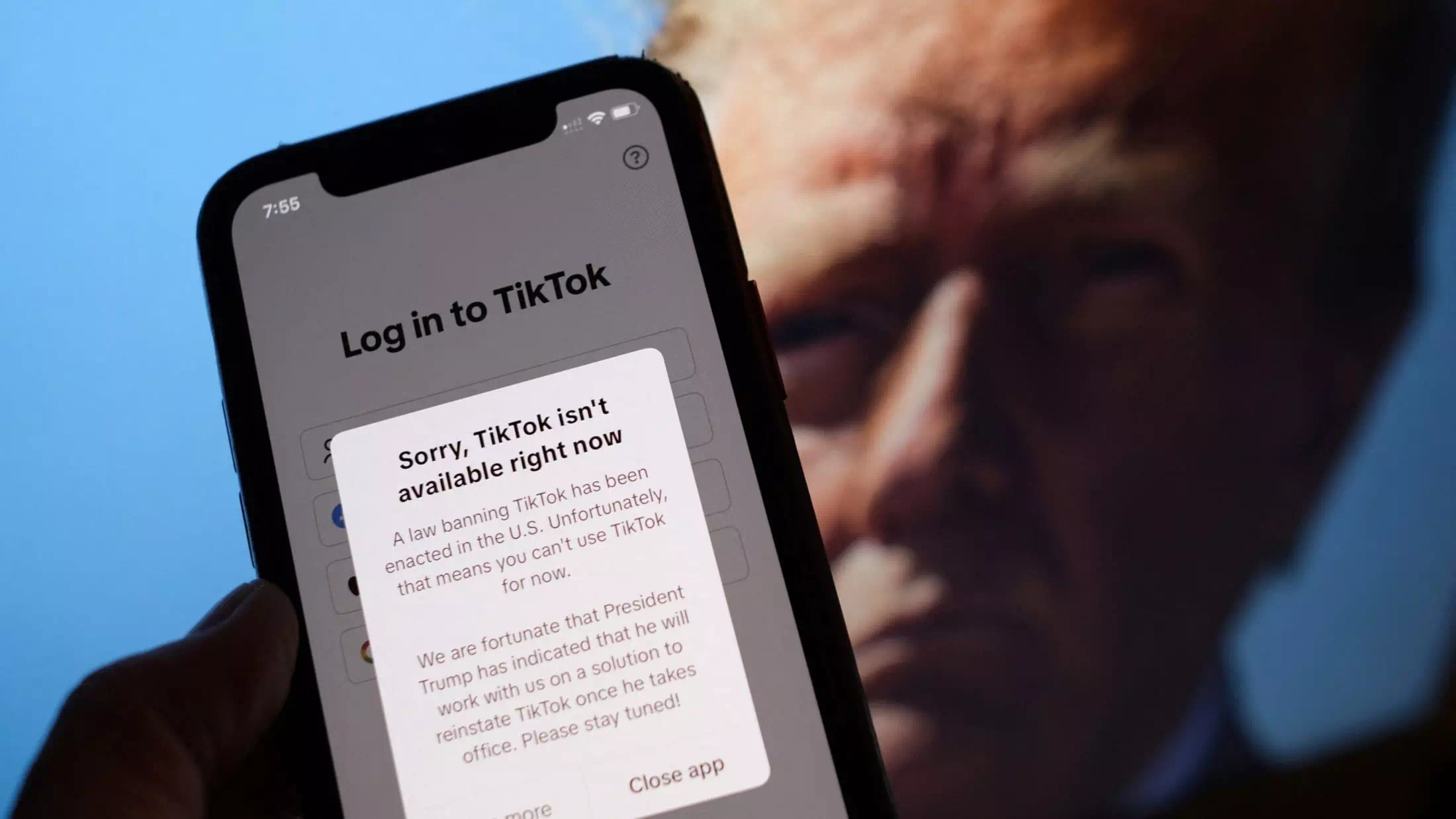 Trump setzt TikTok-Verbot per Dekret aus